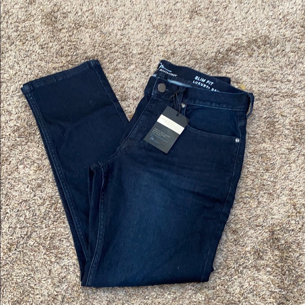 Luxury blue jeans
